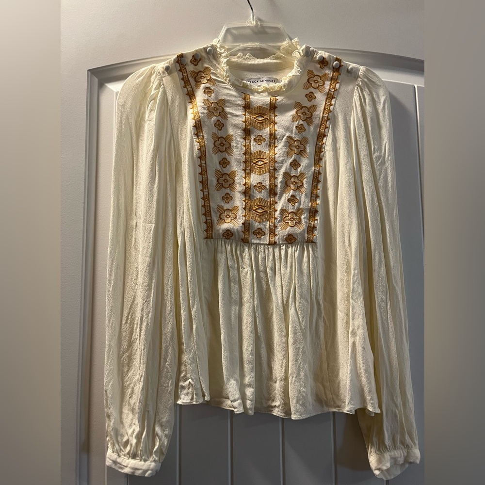 Rebecca Minkoff Embroidered Blouse
